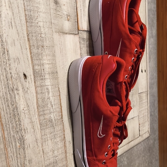 Nike Other - Nike Red and White Sneakers